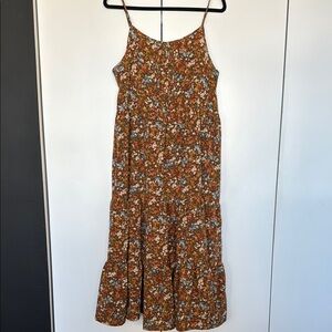 Floral Spaghetti Strap Dress